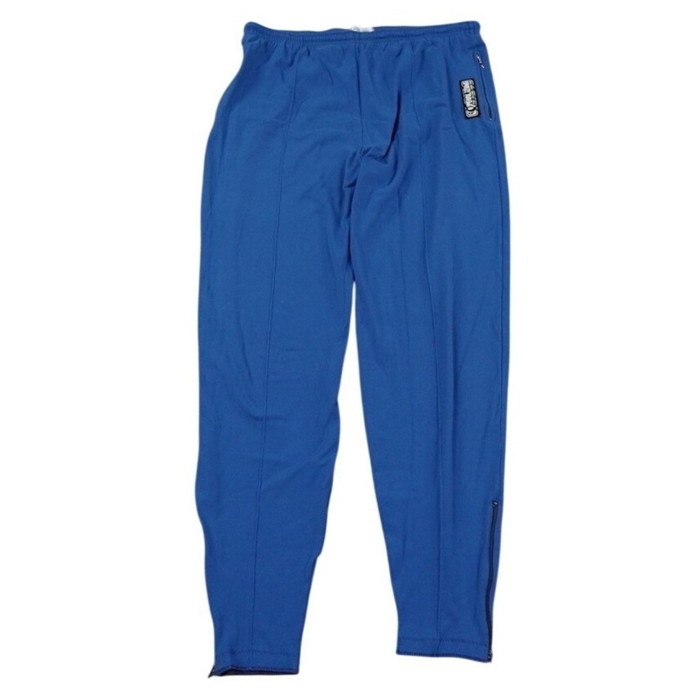 VTG Pearl Izumi Technical Wear Pants Mens‎ XL Blue USA Zip Ankle Joggers Spandex